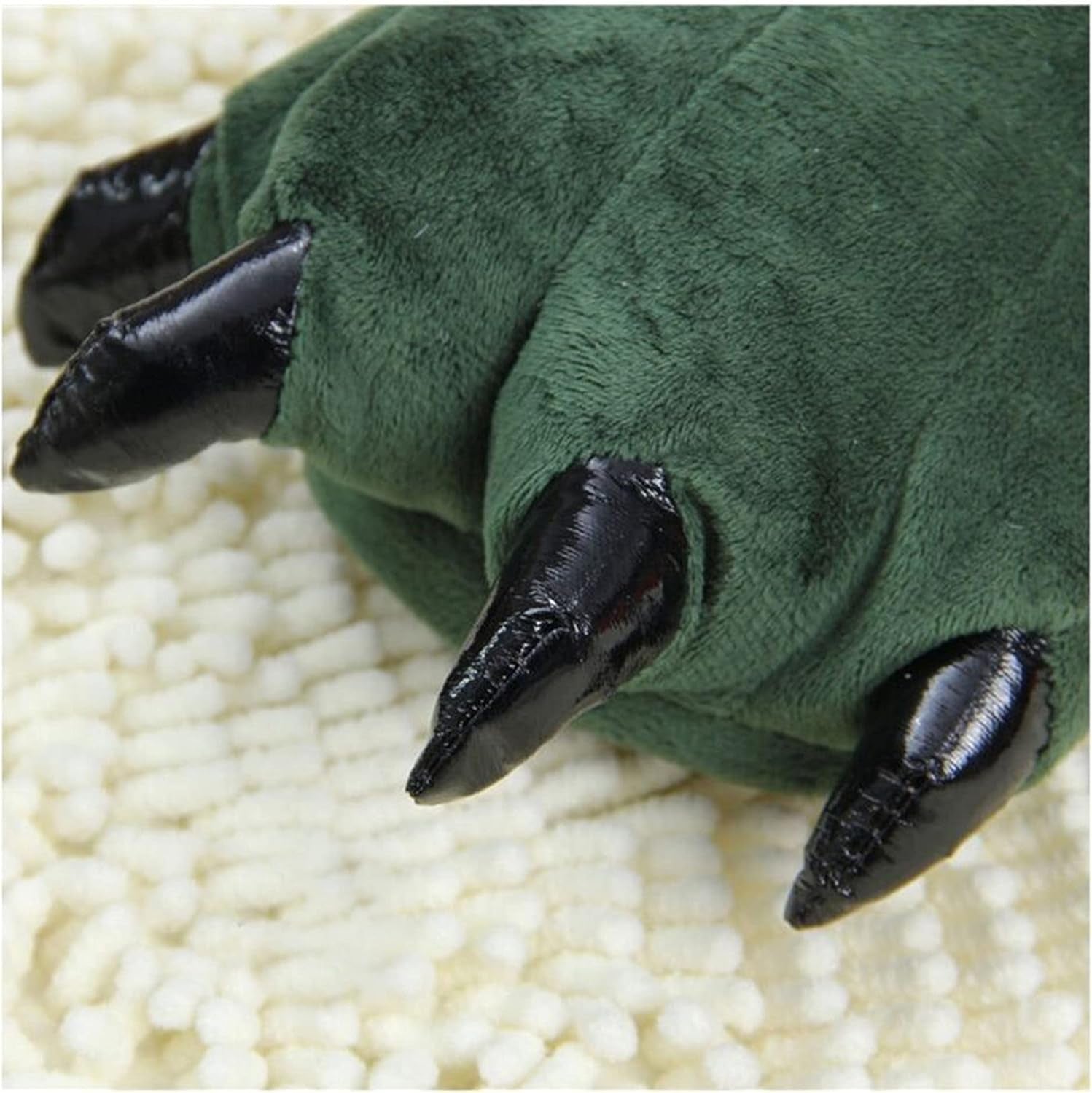 Unisex Soft Plush Paw Slippers Animal Paw Slippers Women'S Shoes Dinosaur Paw Slippers